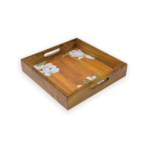 Magnolia Tray - Set of 3-Dancing Leaf