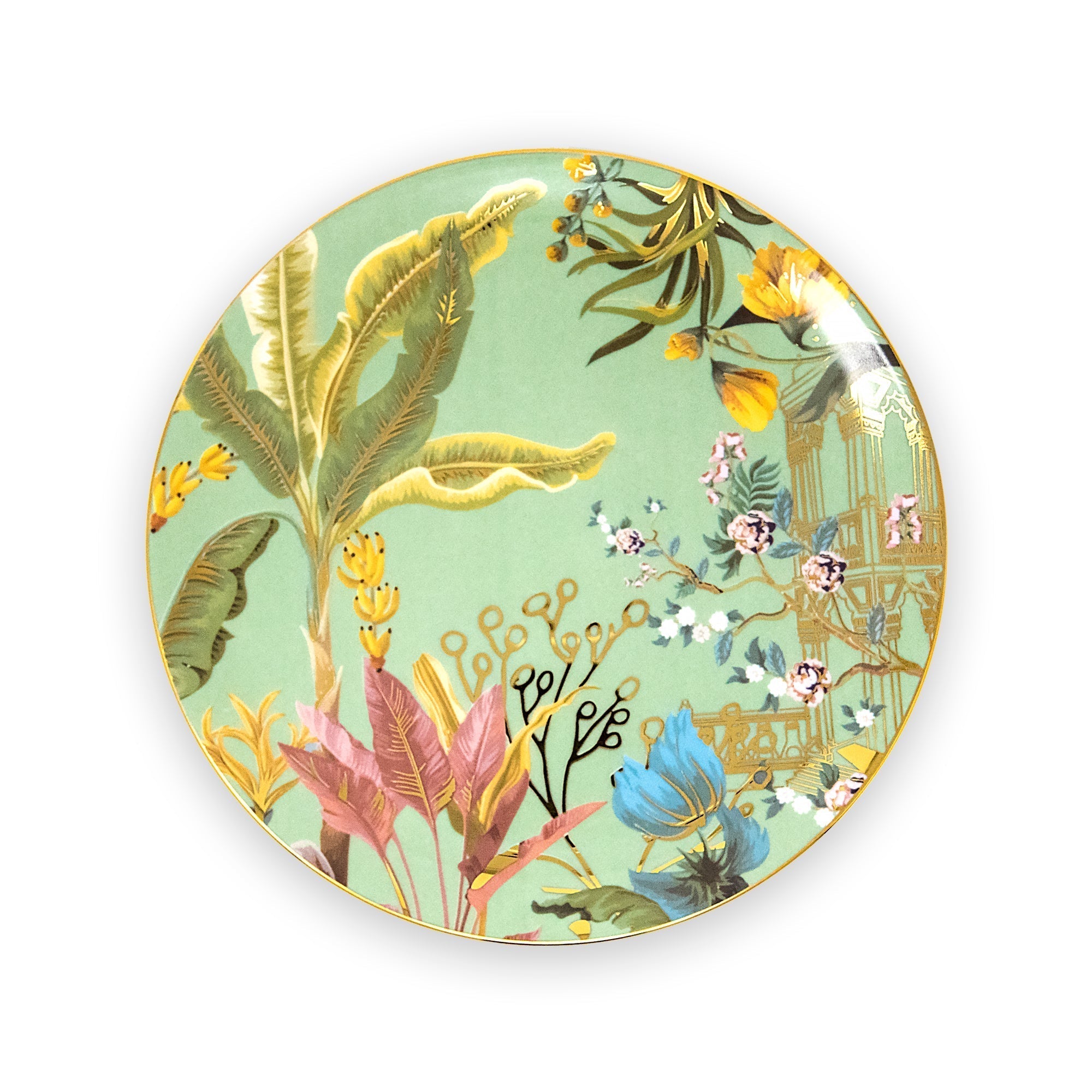 10 3/4 inch landscape retailer 3 dinner plate.