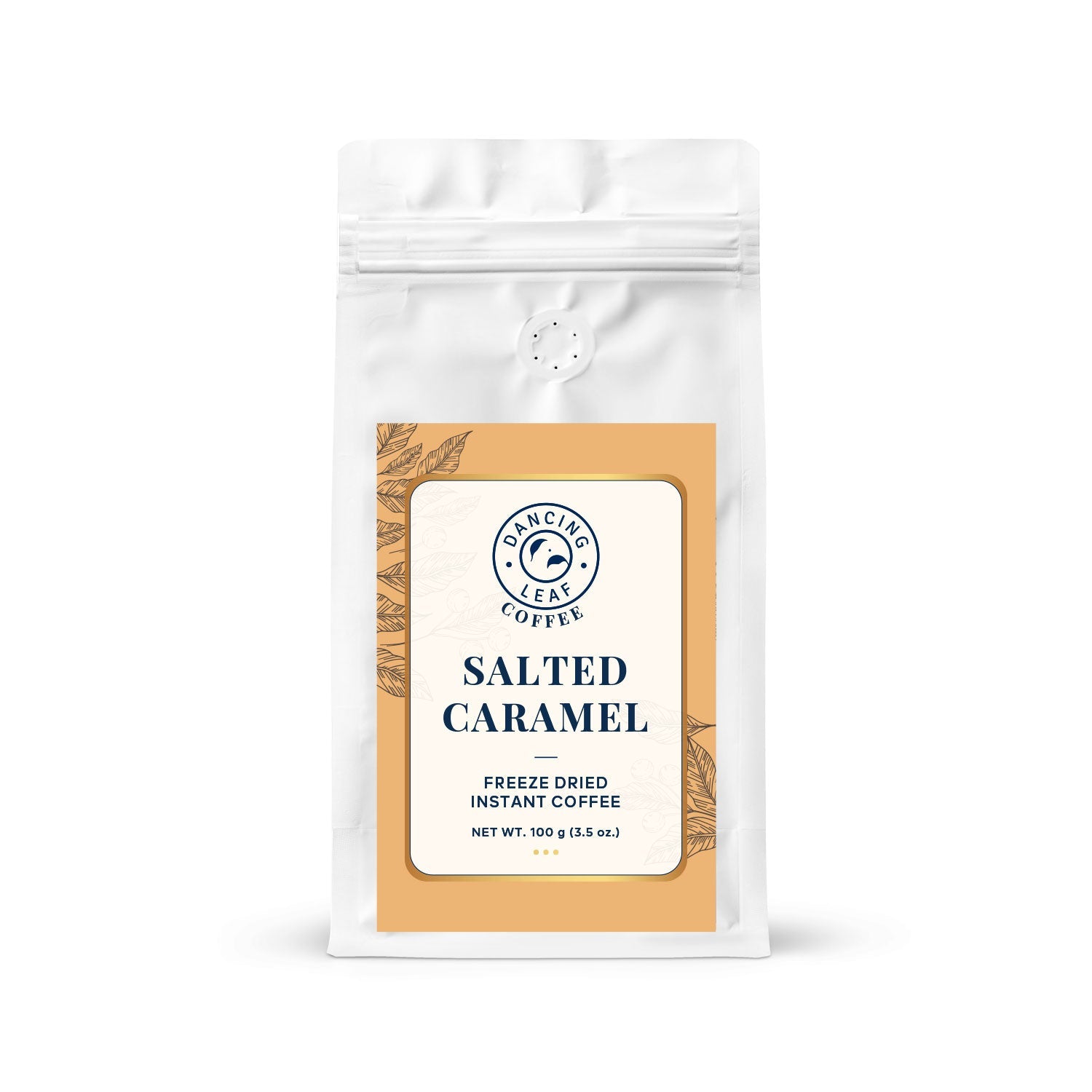 Salted Caramel - Freeze Dried Instant Coffee (100g)-Dancing Leaf