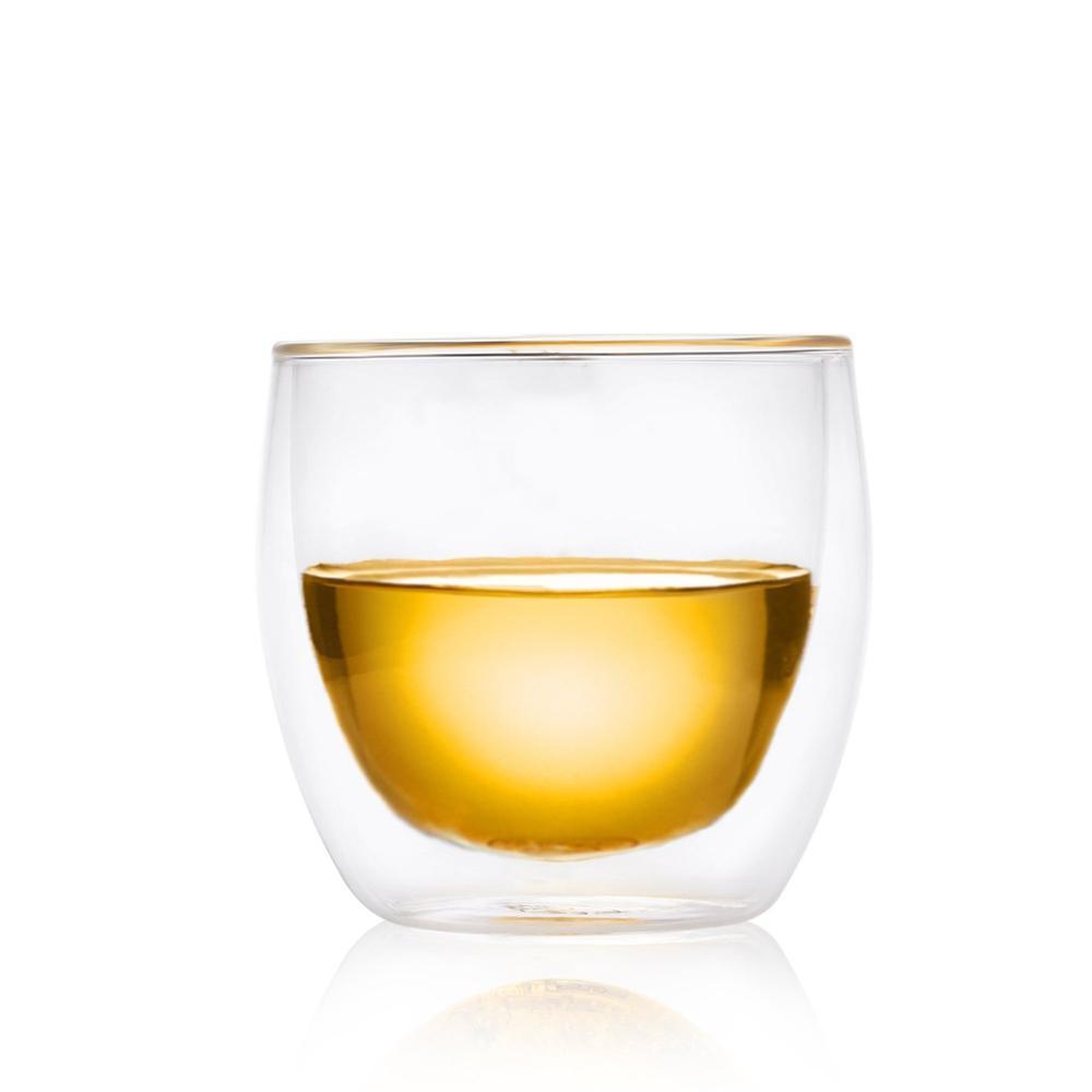 Fino Double Wall Cup (80ml)-Dancing Leaf