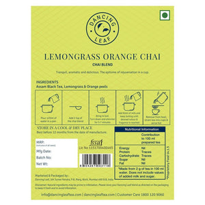 Lemongrass Orange Chai-Dancing Leaf